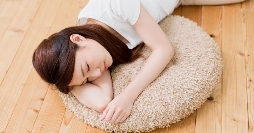 spiritual benefits of sleeping on the floor